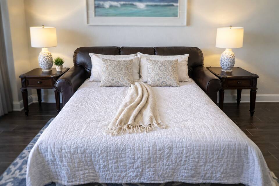 Queen sleeper sofa